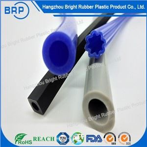 실리콘 고무 압출 고무 파이프 고무 스트립
